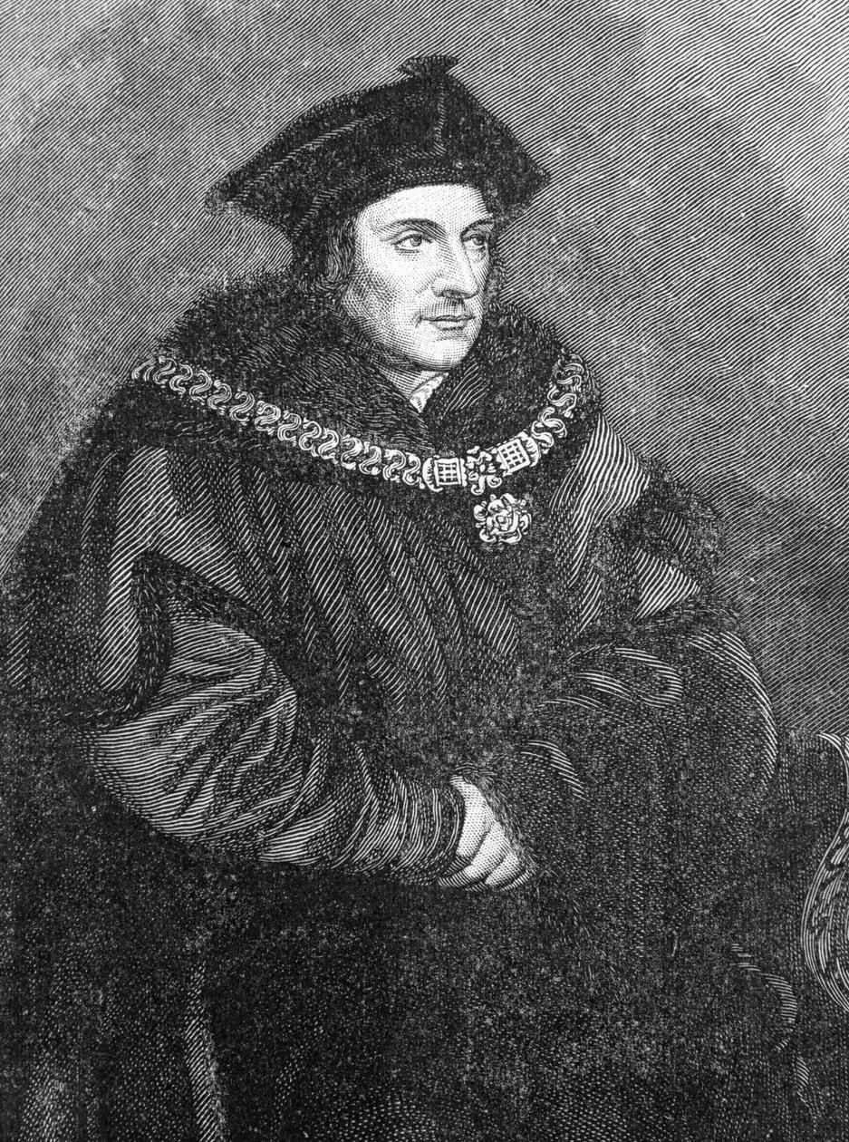 Sir Thomas More (1478-1535) (se også 84116) av Hans Holbein der Jüngere