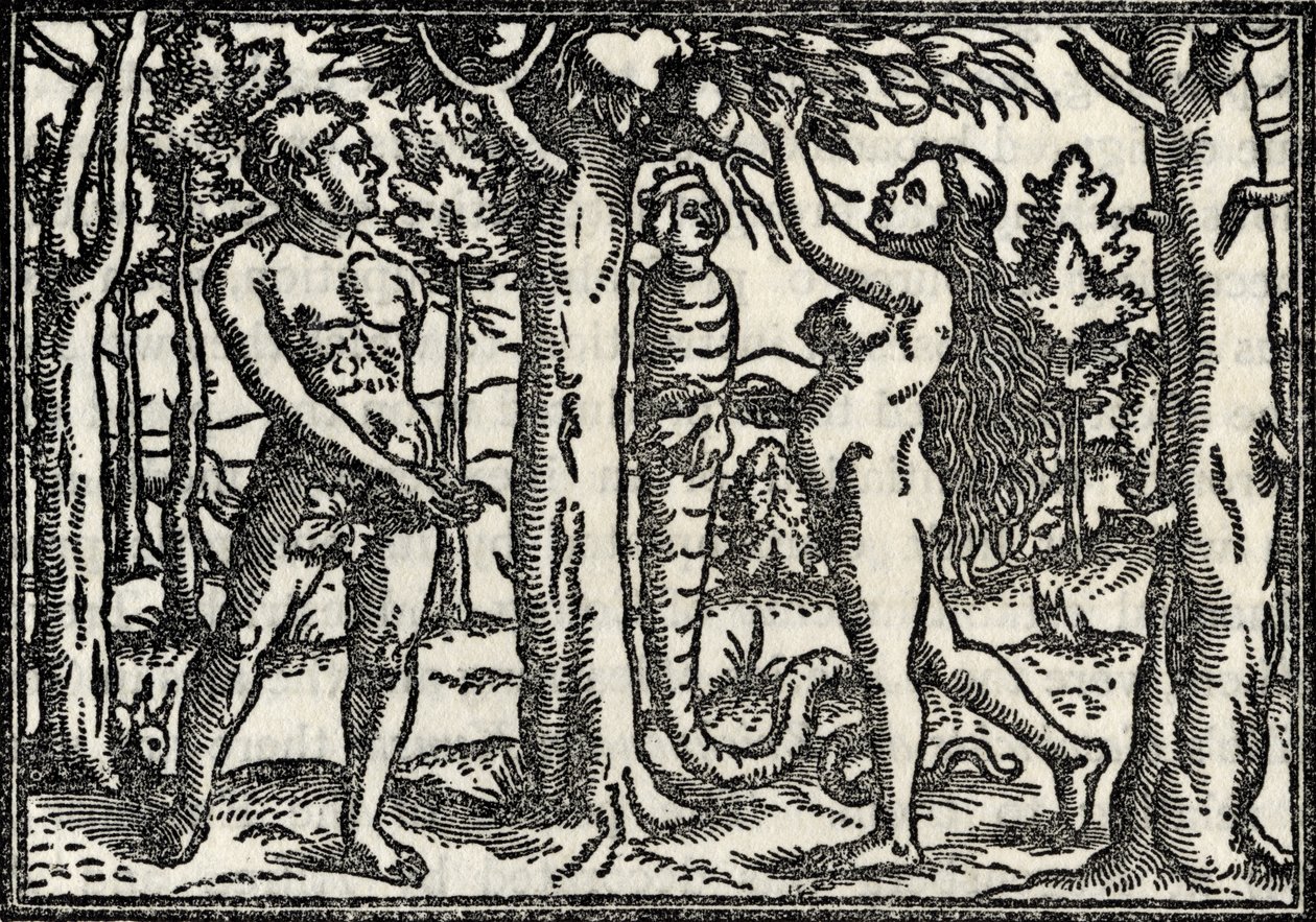 The Fall of Adam and Eva, fra 