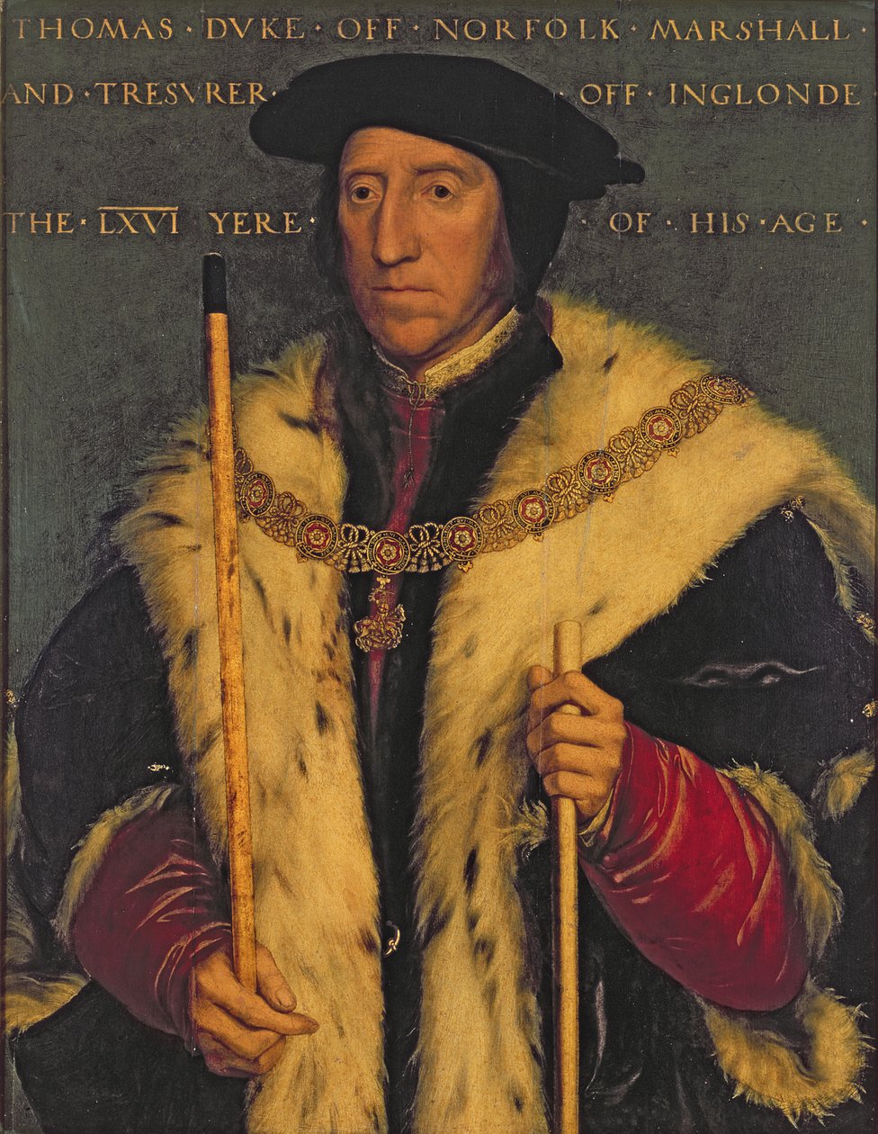 Thomas Howard, tredje hertug av Norfolk av Hans Holbein der Jüngere