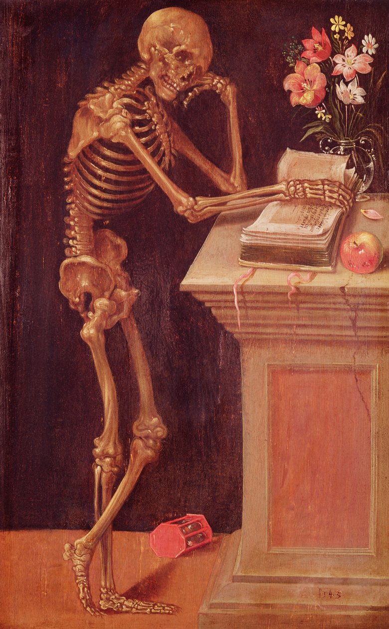 Vanitas, 1543 av Hans Holbein der Jüngere