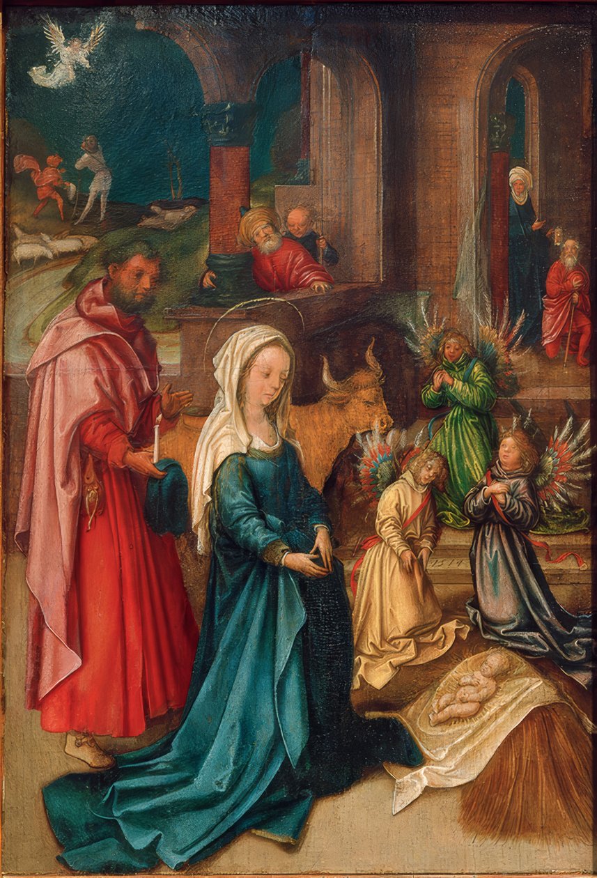 Kristi fødsel av Hans Holbein der ältere