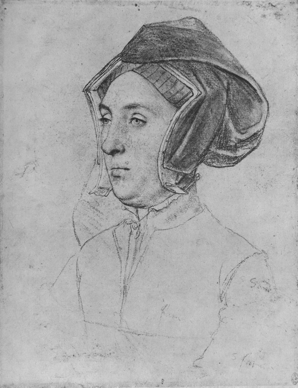 En dame: ukjent, c1532-1543 1945 av Hans Holbein der Jüngere