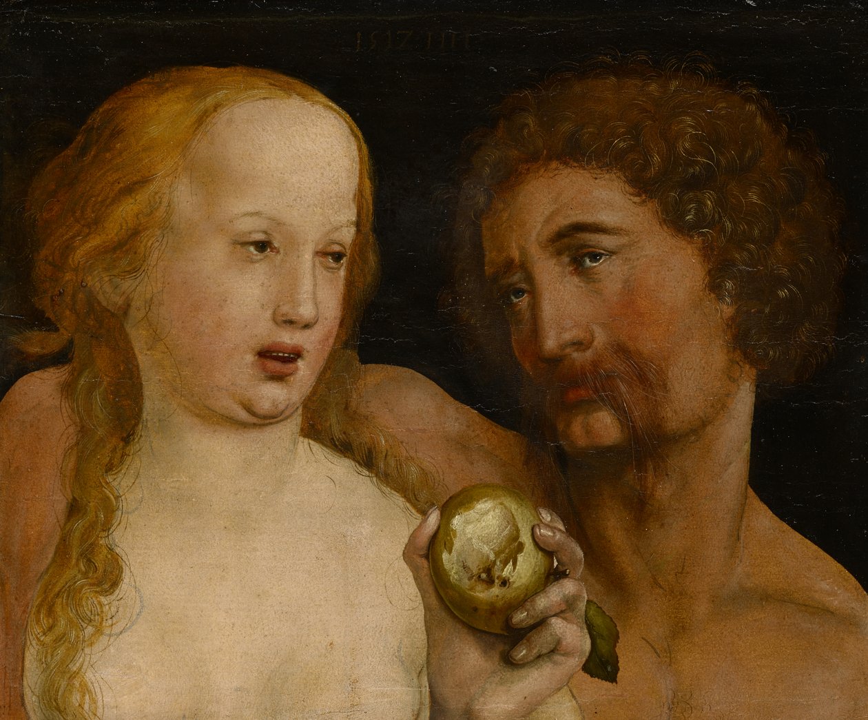 Adam og Eva, 1517 av Hans Holbein der Jüngere