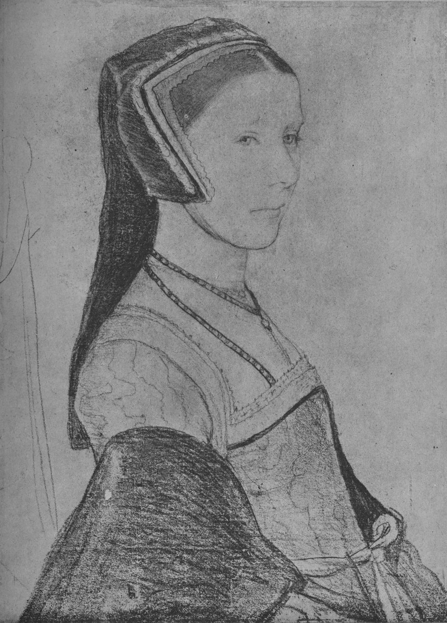Anne Cresacre, c1527 1945 av Hans Holbein der Jüngere