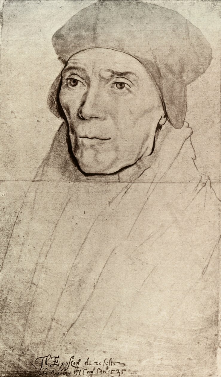 Biskop Fisher, 1909 av Hans Holbein der Jüngere