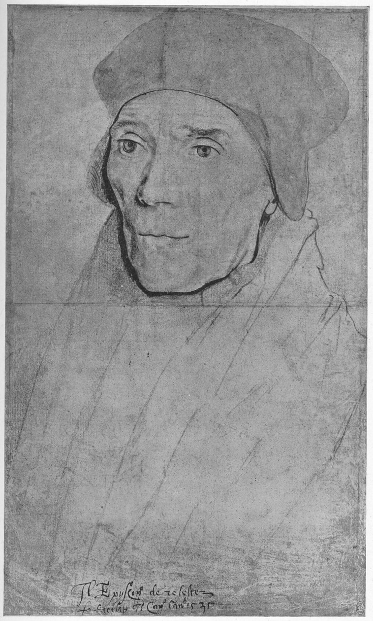 Kardinal Fisher, biskop av Rochester, 1532-1534 1945 av Hans Holbein der Jüngere