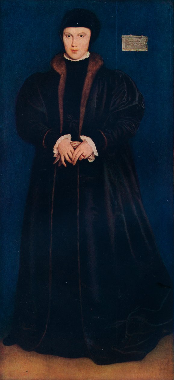 Christina av Danmark, hertuginne av Milano, 1538 av Hans Holbein der Jüngere