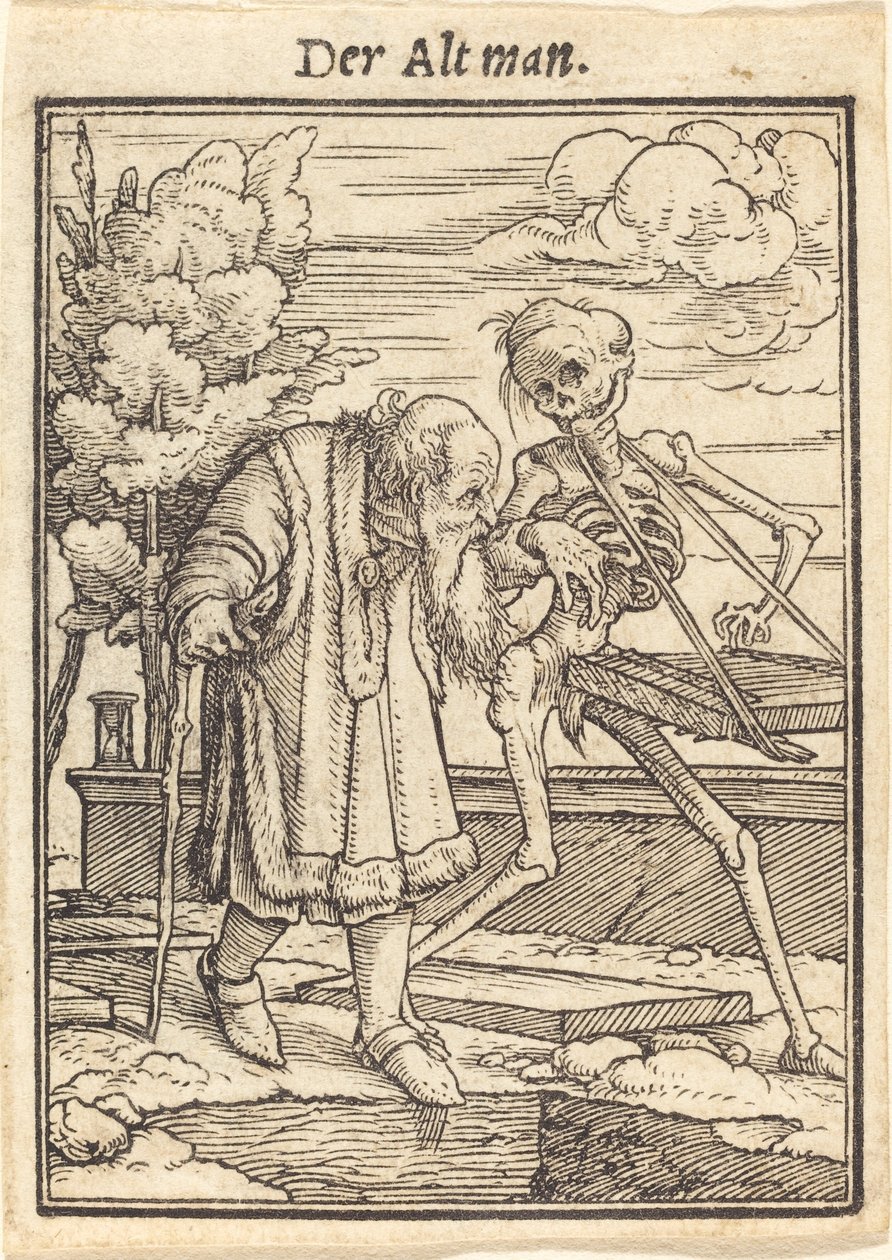Der Alt mann av Hans Holbein der Jüngere