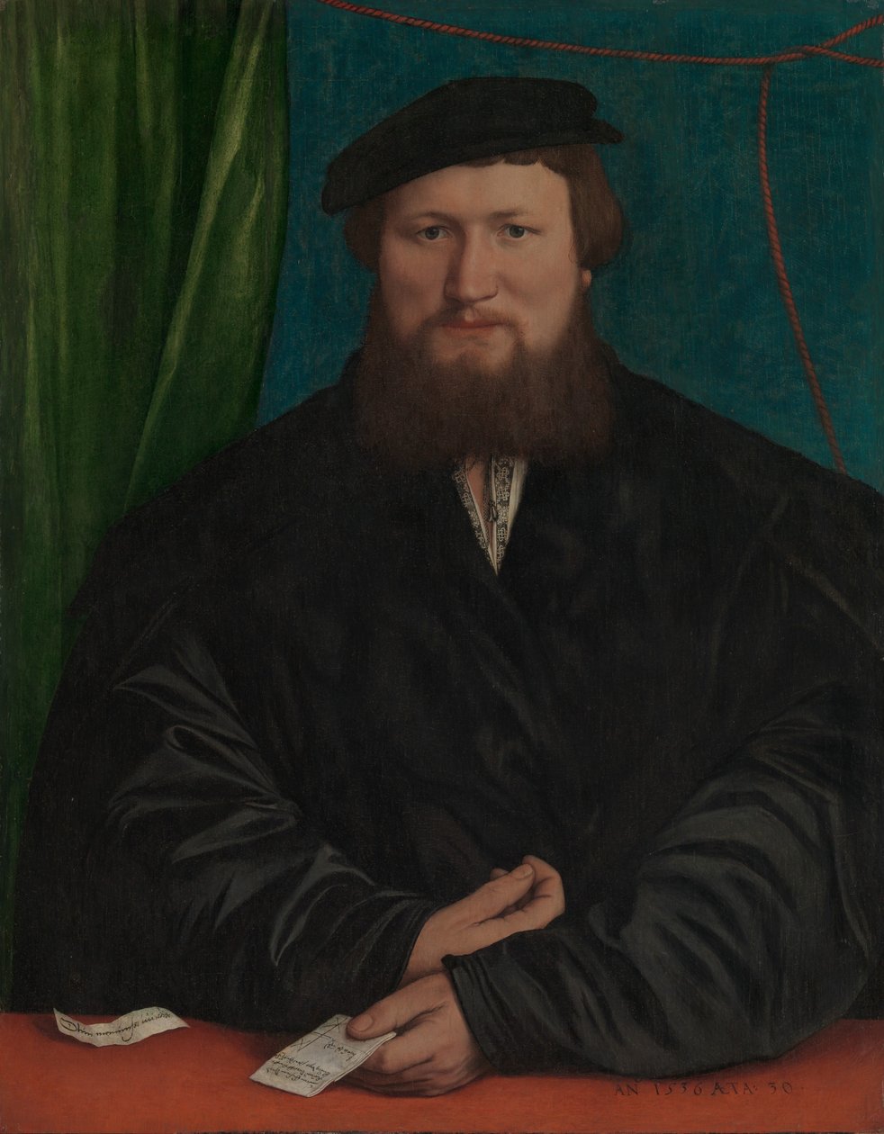 Derick Berck av Köln, 1536. av Hans Holbein der Jüngere