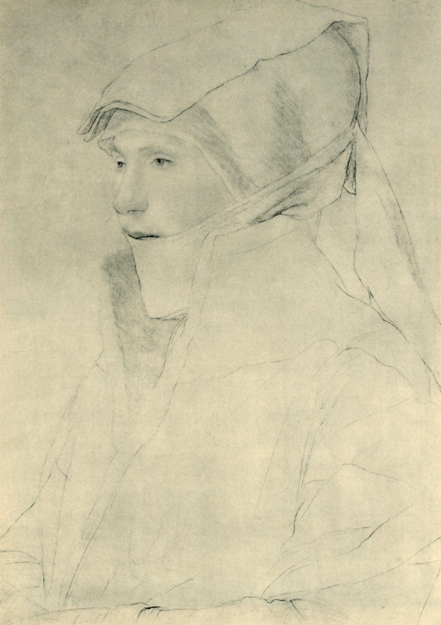 Dorothea Kannengiesser, 1525-1526, 1943. av Hans Holbein der Jüngere