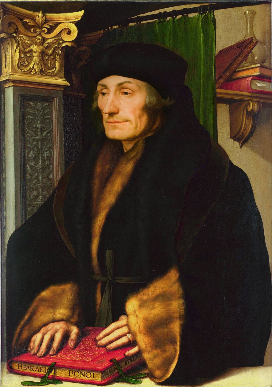 Erasmus av Hans Holbein der Jüngere