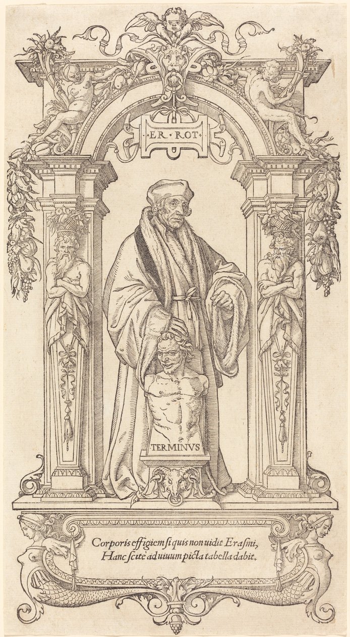 Erasmus av Rotterdam av Hans Holbein der Jüngere