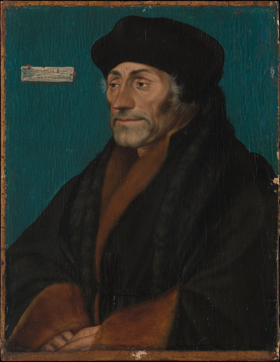 Erasmus fra Rotterdam av Hans Holbein the Younger