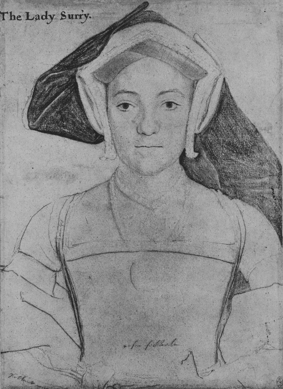 Frances, grevinne av Surrey, c1532-1533 1945 av Hans Holbein der Jüngere