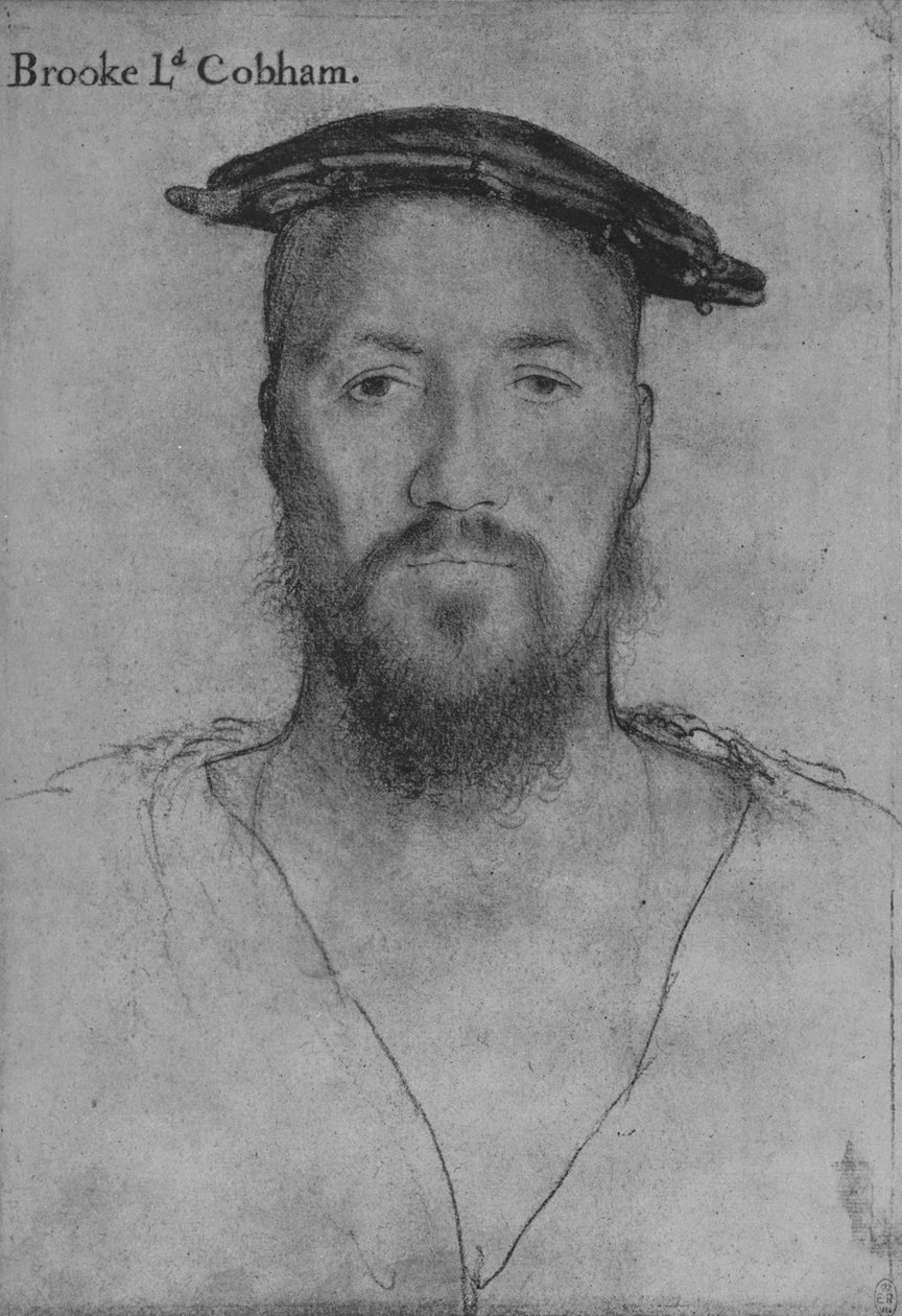 George Brooke, Lord of Cobham, c1532-1543 1945 av Hans Holbein der Jüngere