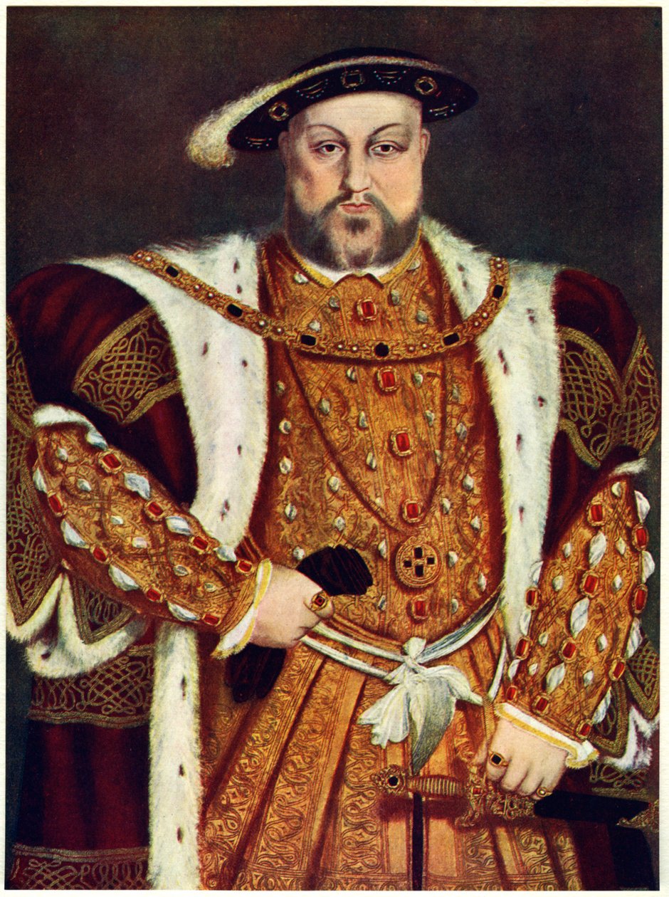 Henrik VIII, c1517-1540. av Hans Holbein der Jüngere