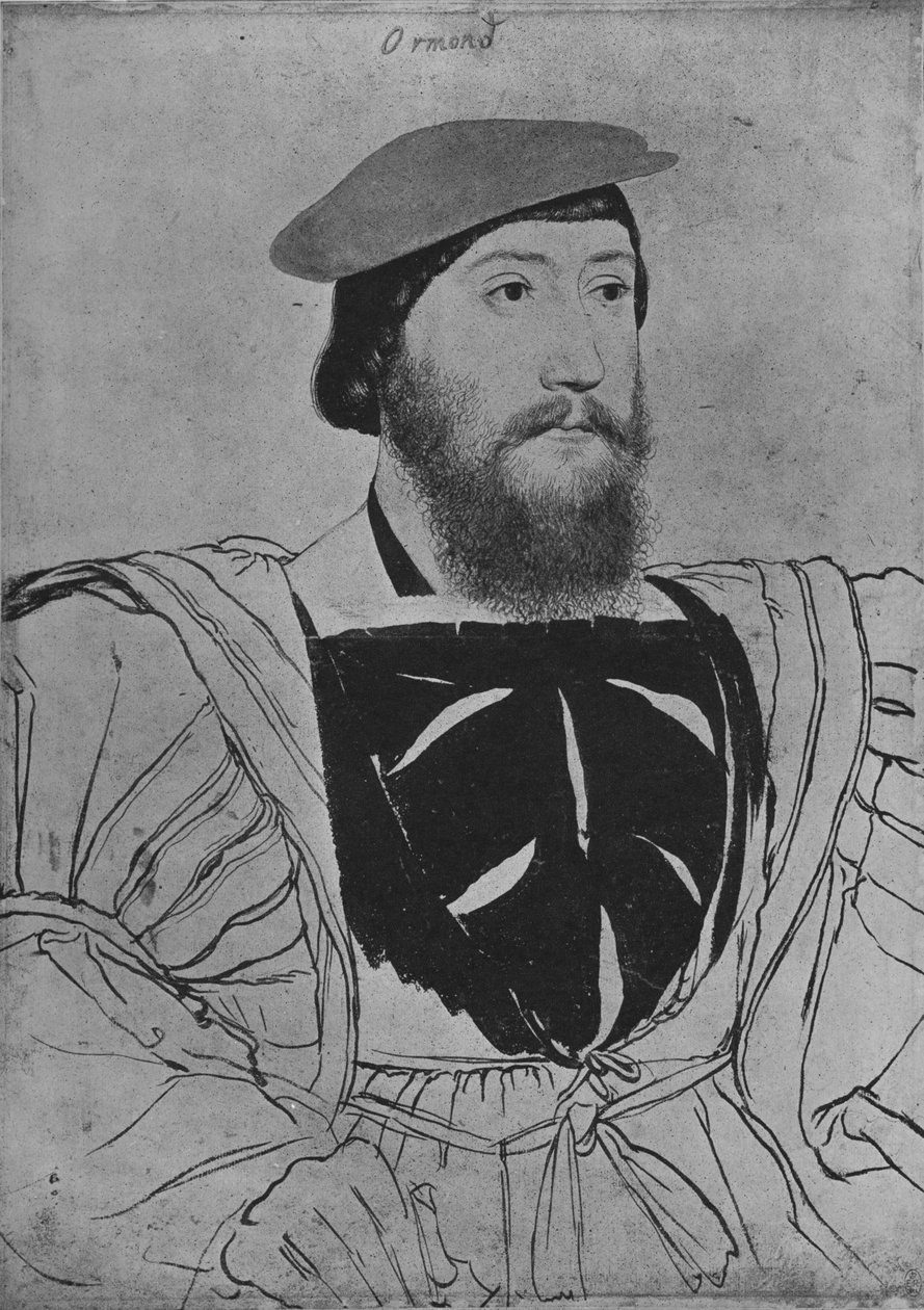 James Butler, c1537 1945 av Hans Holbein der Jüngere
