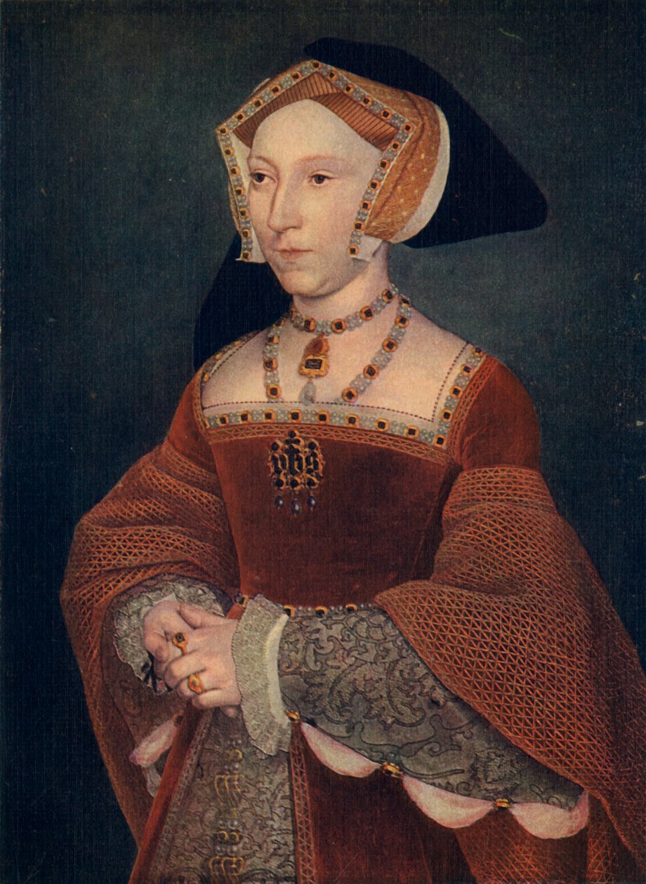 Jane Seymour, 1536-1537, 1909 av Hans Holbein der Jüngere