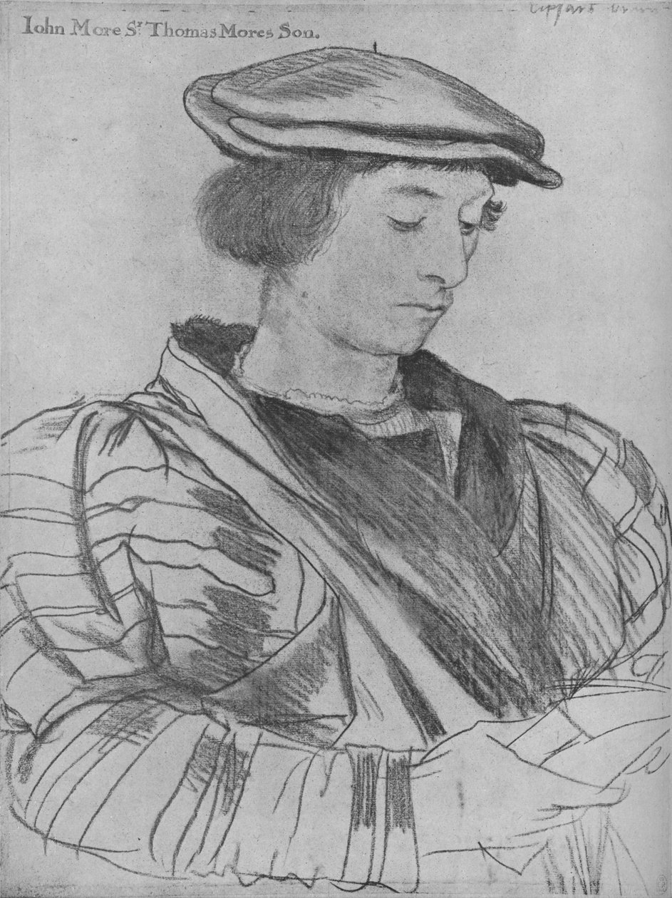 John More den yngre, 1526-1527 1945 av Hans Holbein der Jüngere