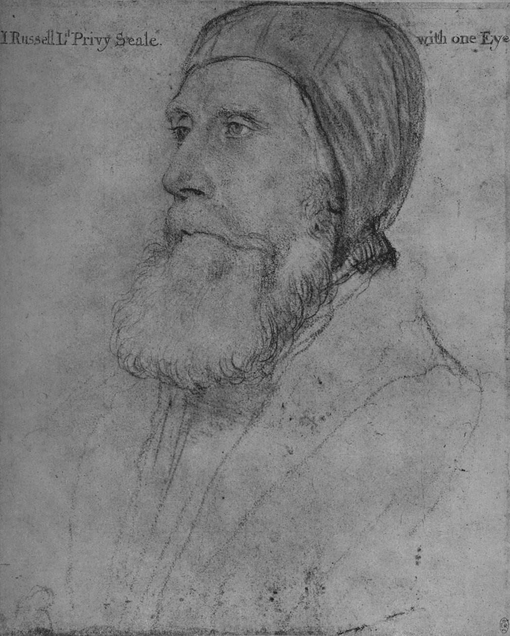 John Russell, jarl av Bedford, c1532-1543 1945 av Hans Holbein der Jüngere