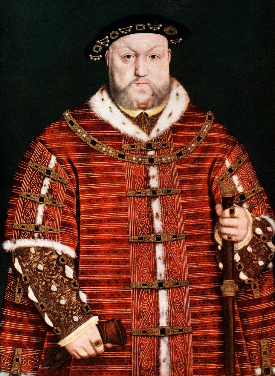 Kong Henrik VIII, 1542-1550 av Hans Holbein der Jüngere