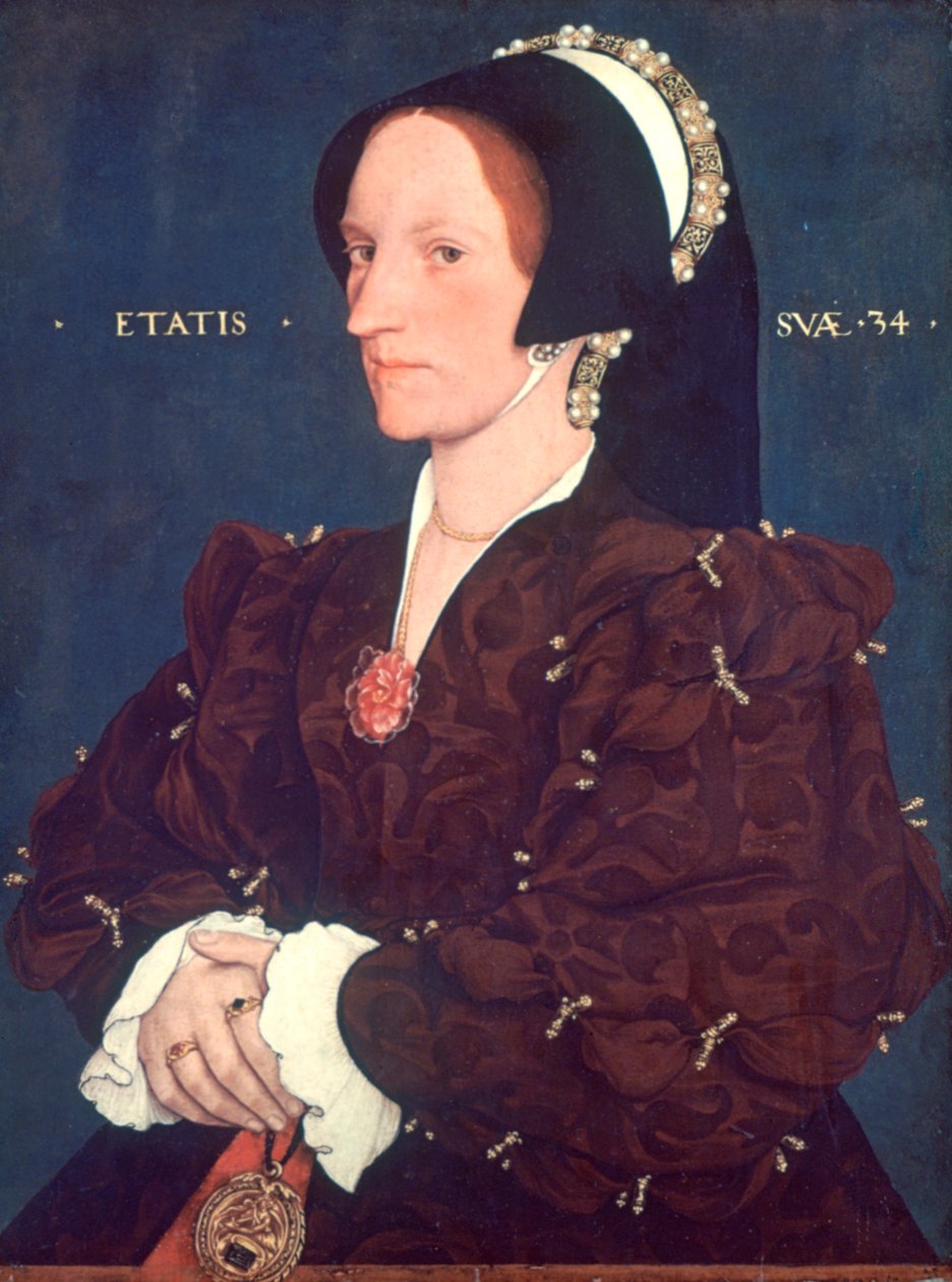 Lady Lee, Margaret Wyatt, 1540 av Hans Holbein der Jüngere