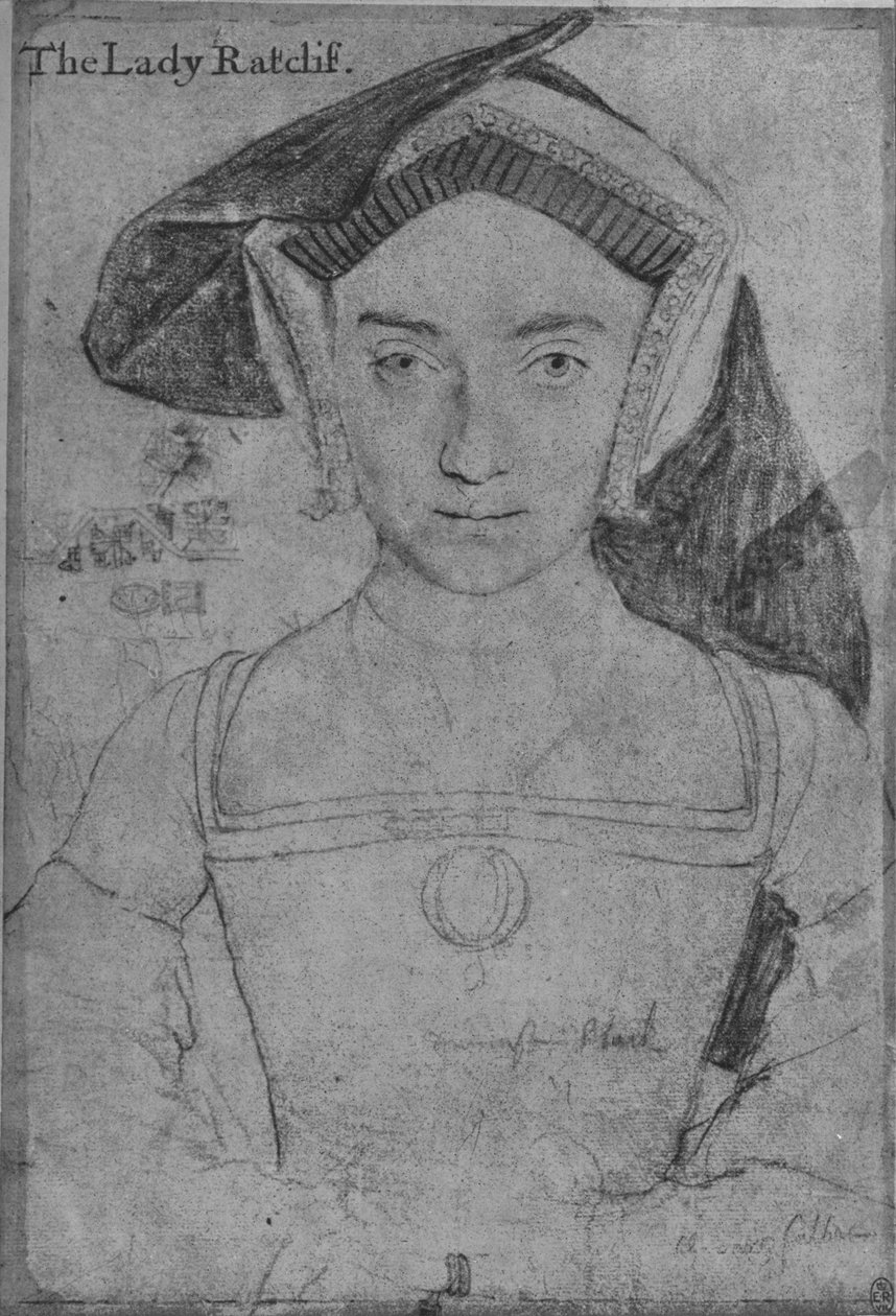 Lady Ratcliffe, c1532-1543 1945 av Hans Holbein der Jüngere