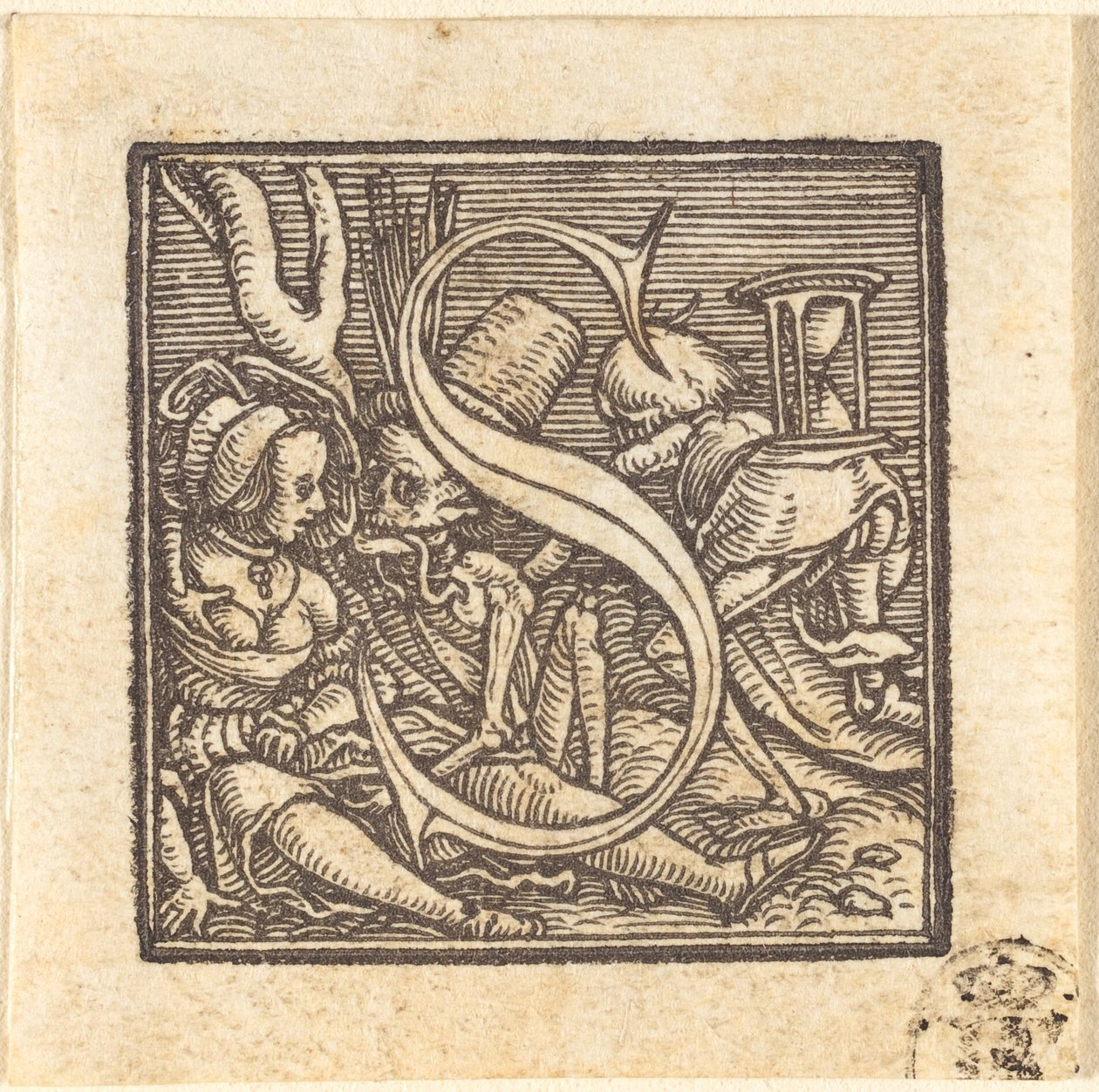 Bokstaven S. av Hans Holbein der Jüngere