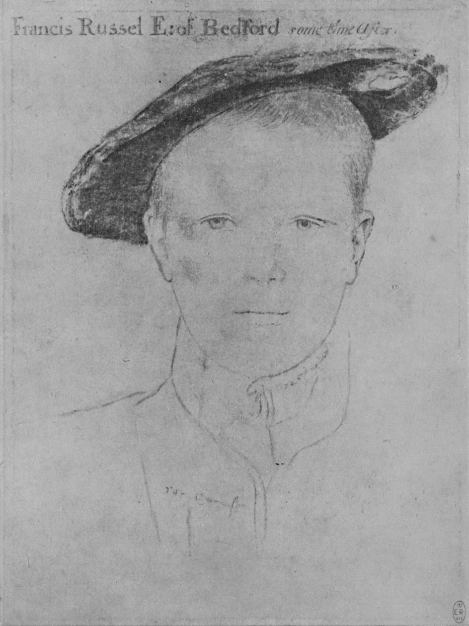 Lord Francis Russell, c1534-1538 1945 av Hans Holbein der Jüngere