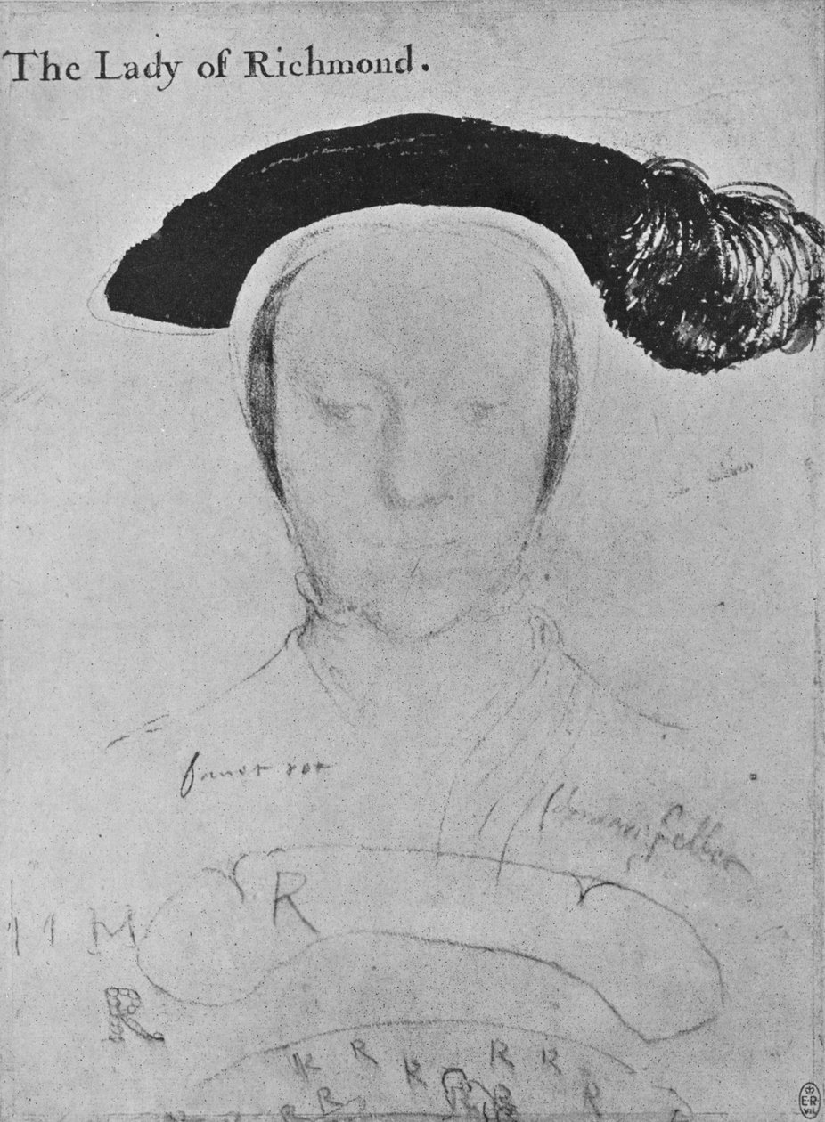 Mary, hertuginne av Richmond og Somerset, c1532-1533 1945 av Hans Holbein der Jüngere
