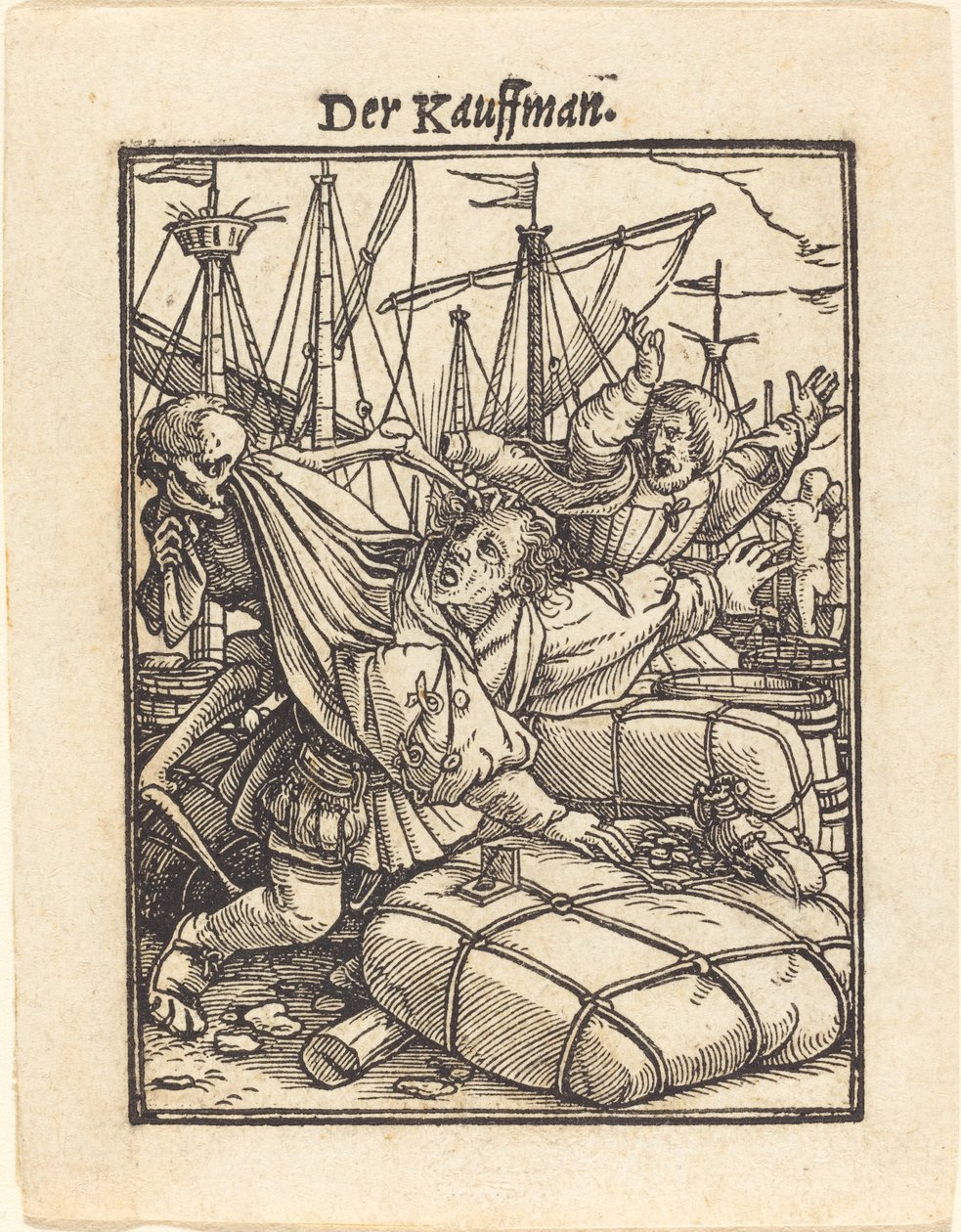 Kjøpmann. av Hans Holbein der Jüngere