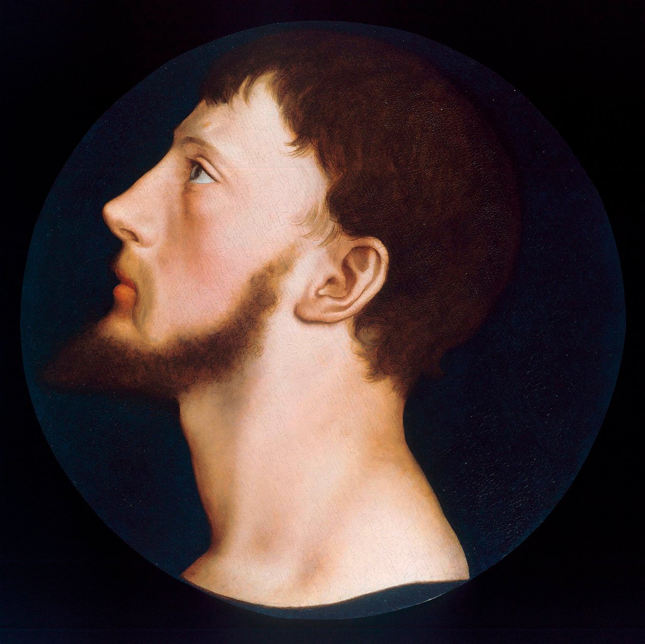 ""Portrett av Thomas Wyatt den yngre (1521-1554) leder av det såkalte Wyatt Revolt-maleriet av Hans Holbein den yngre (1497-1543) ca. 1541 Privat samling av Hans Holbein der Jüngere