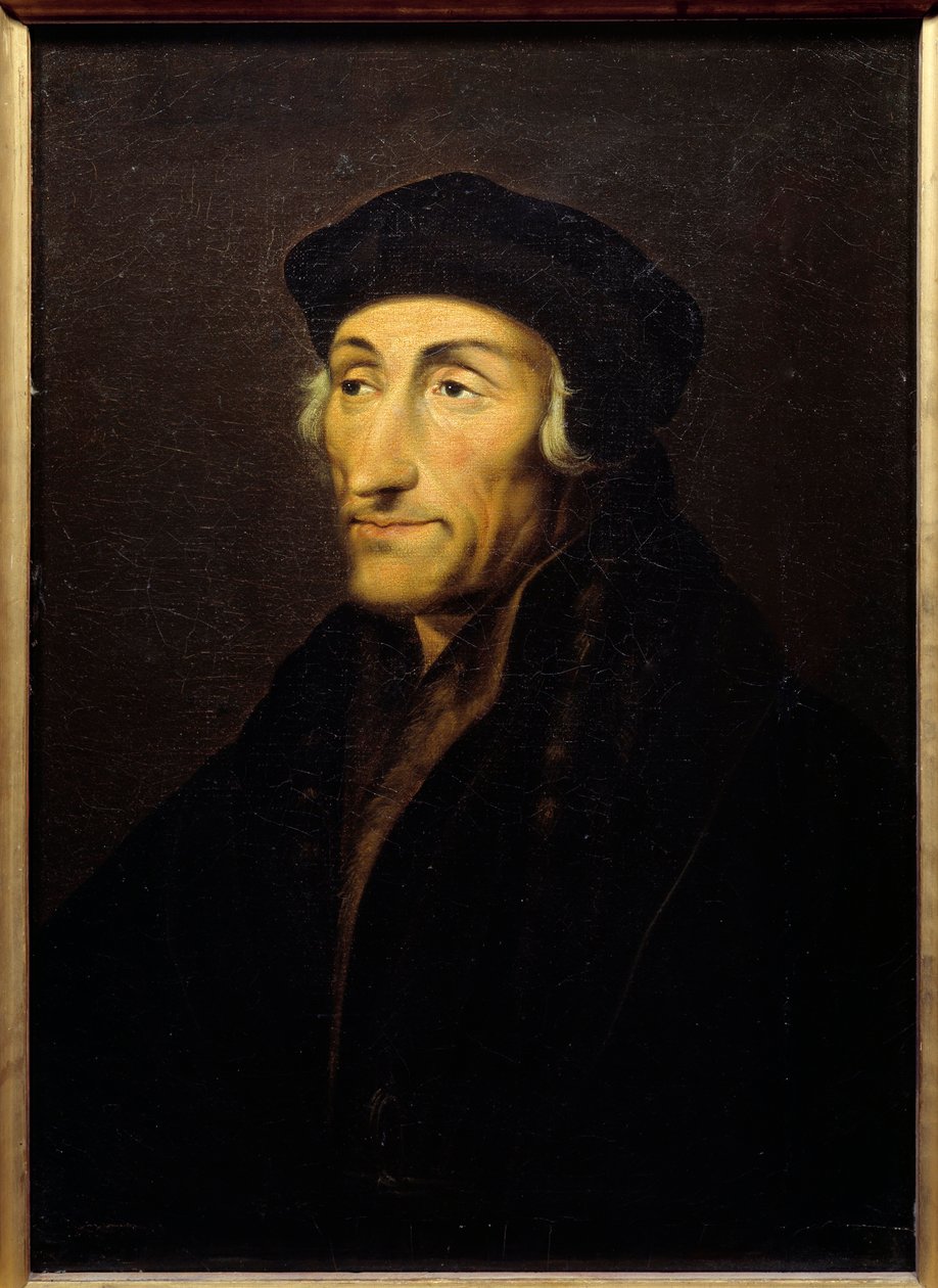 Portrett av Erasmus av Rotterdam (Desiderius Erasmus Rotterdamus av Hans Holbein der Jüngere