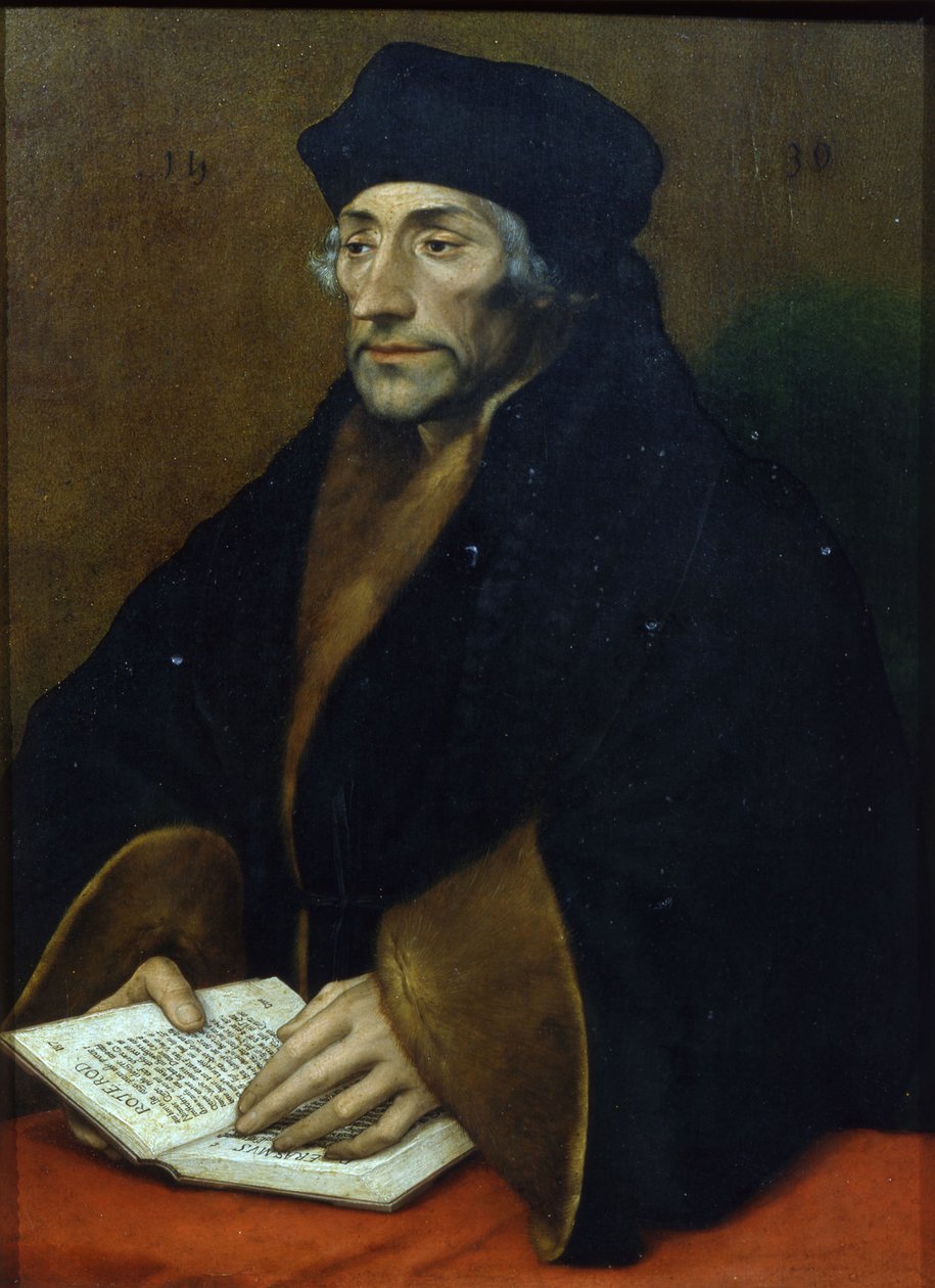 Portrett av Erasmus av Rotterdam 1467-1536, 1530 av Hans Holbein der Jüngere