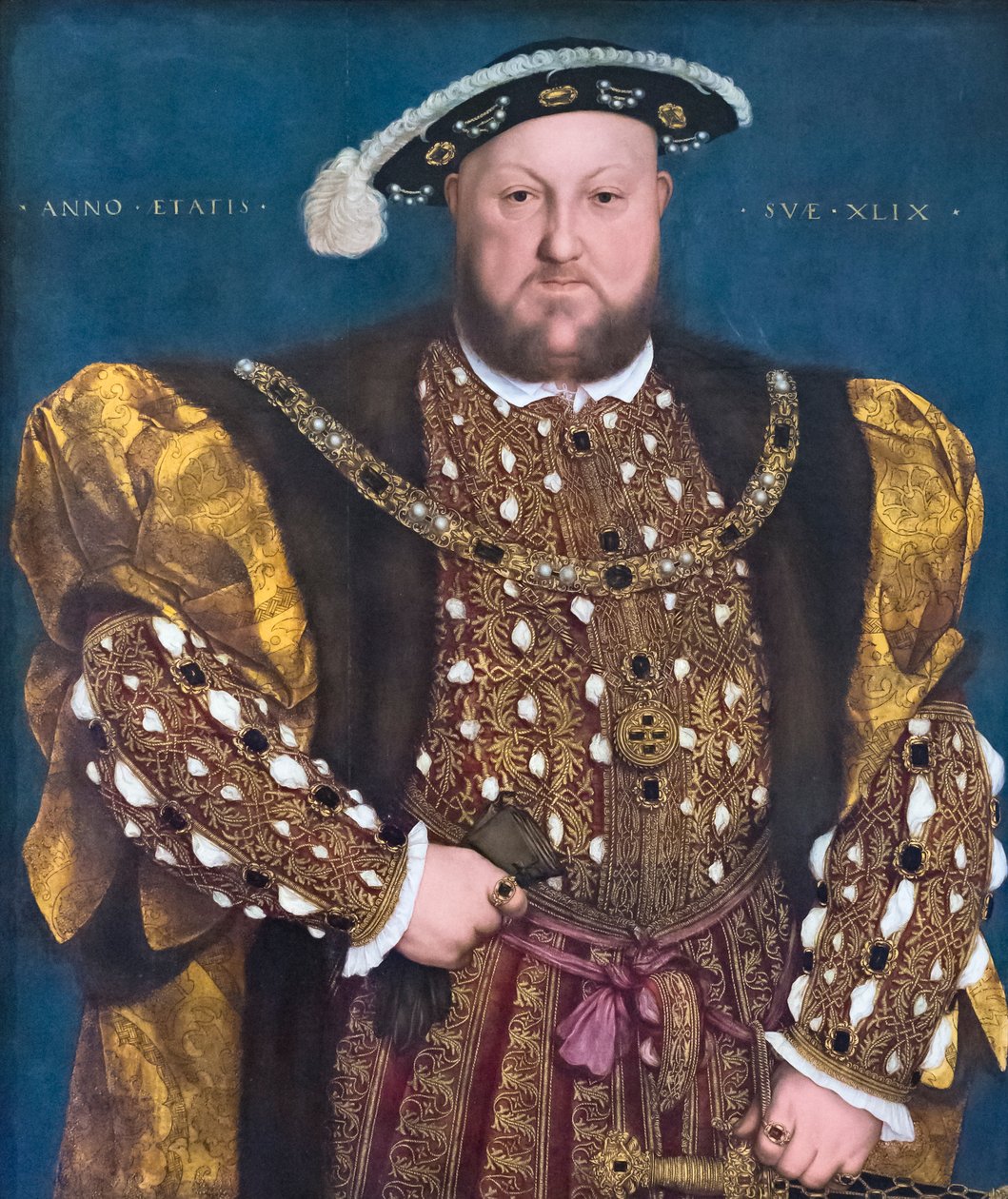 Portrett av Henry VIII av Hans Holbein der Jüngere