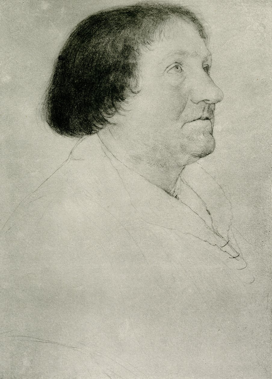 Portrett av Jakob Meyer zum Hasen, ordfører i Basel av Hans Holbein der Jüngere