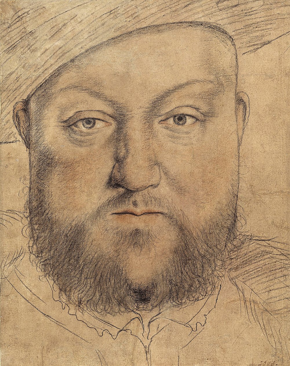 Portrett av kong Henrik VIII av England, ca. 1540 av Hans Holbein der Jüngere
