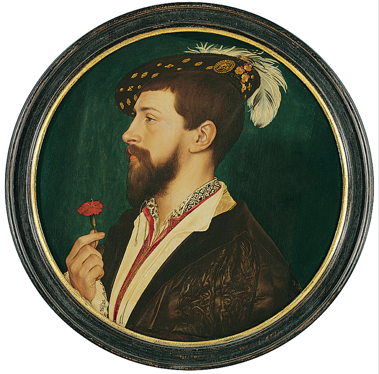 Portrett av Simon George fra Cornwall av Hans Holbein der Jüngere