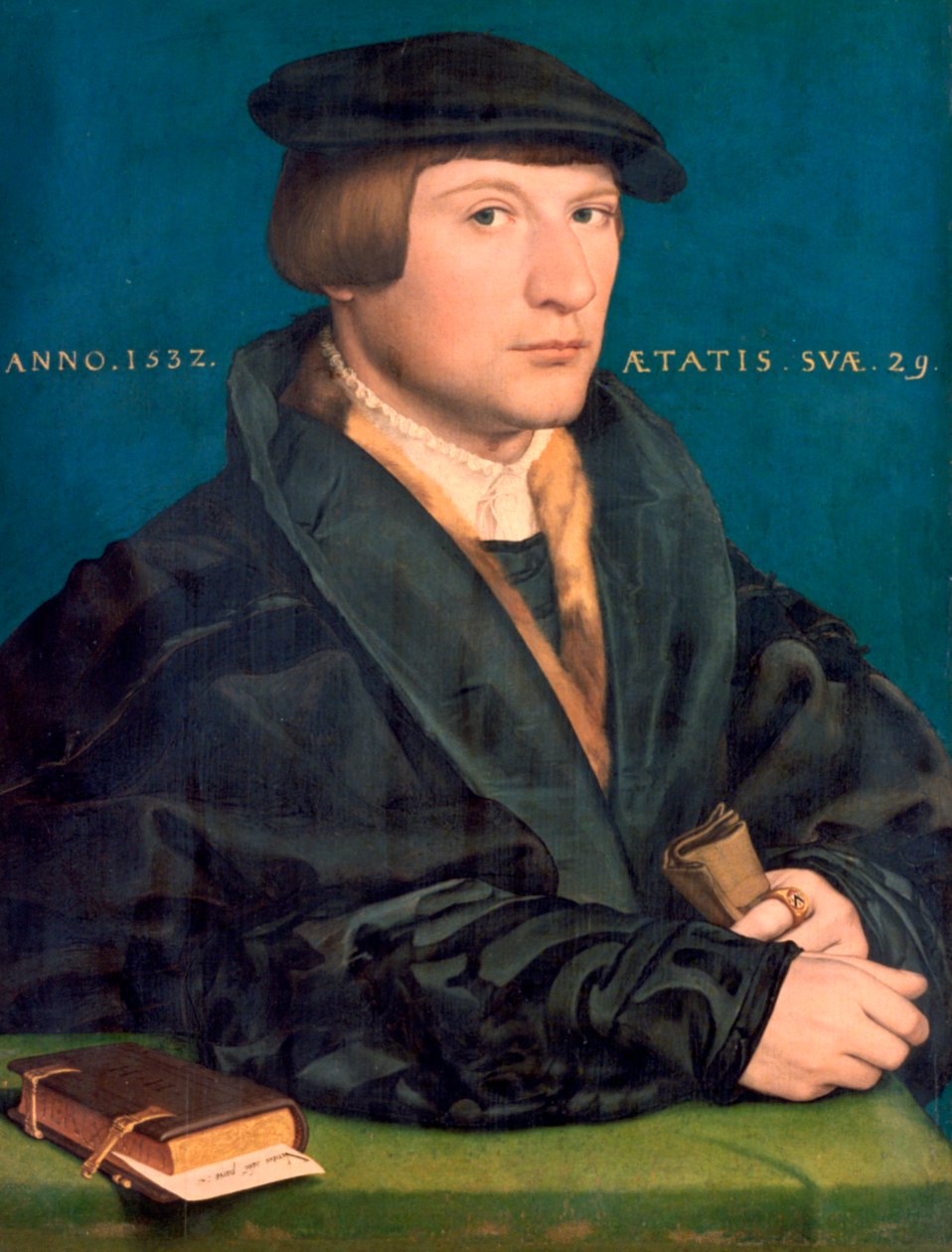 Portrett av et medlem av Wedigh-familien, 1532 av Hans Holbein der Jüngere