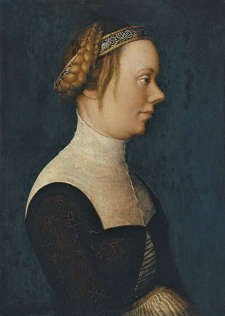 Portrett av en kvinne av Hans Holbein der Jüngere