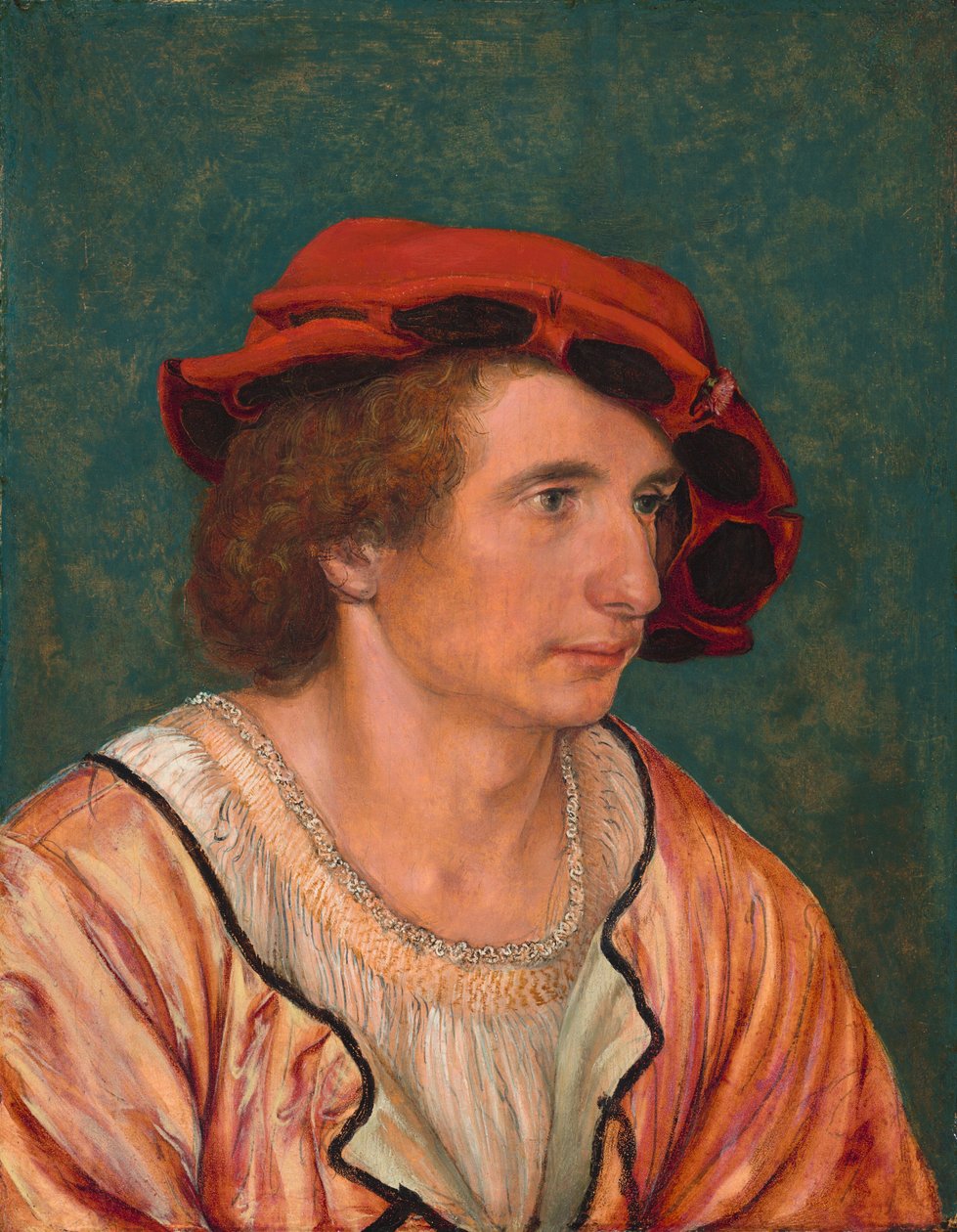 Portrett av en ung mann av Hans Holbein the Younger