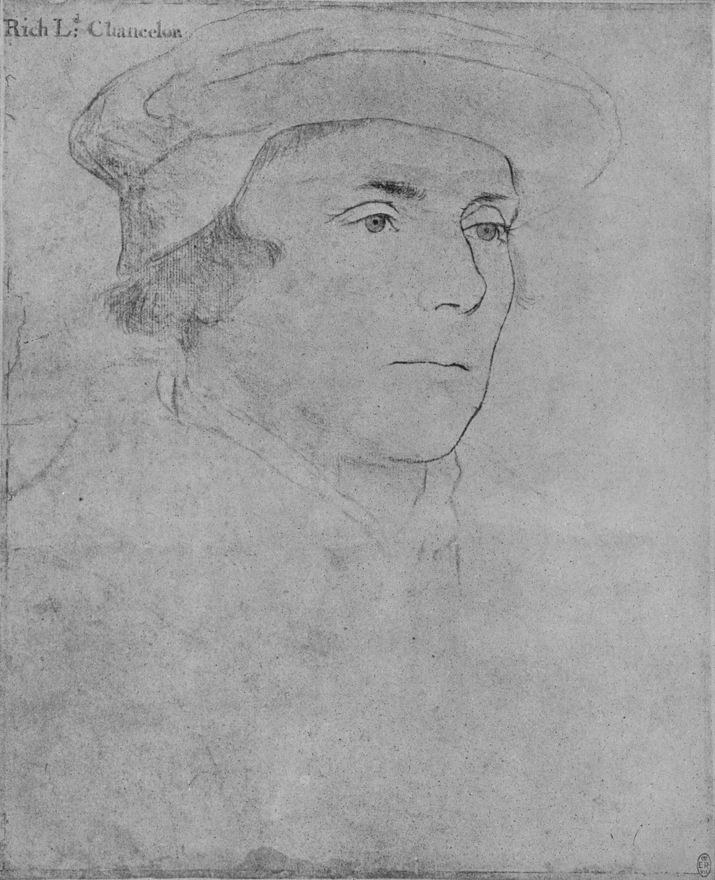 Richard, Baron Rich, c1532-1543 1945 av Hans Holbein der Jüngere