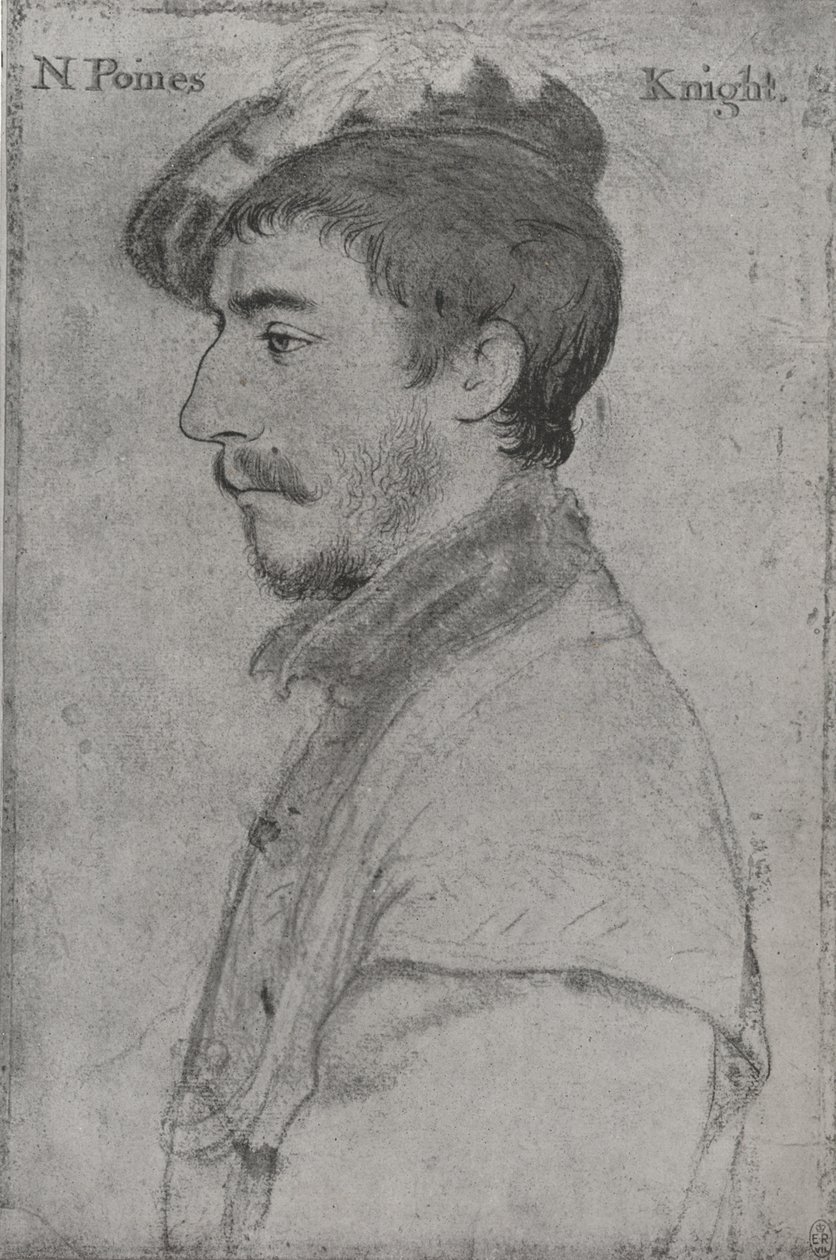 Sir Nicholas Poyntz, c1533-1543 1945 av Hans Holbein der Jüngere