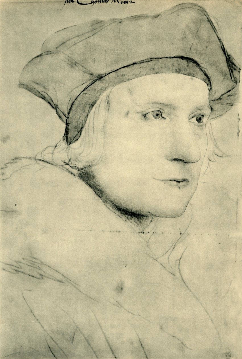 Sir Thomas More, c1526-1527, 1943. av Hans Holbein der Jüngere