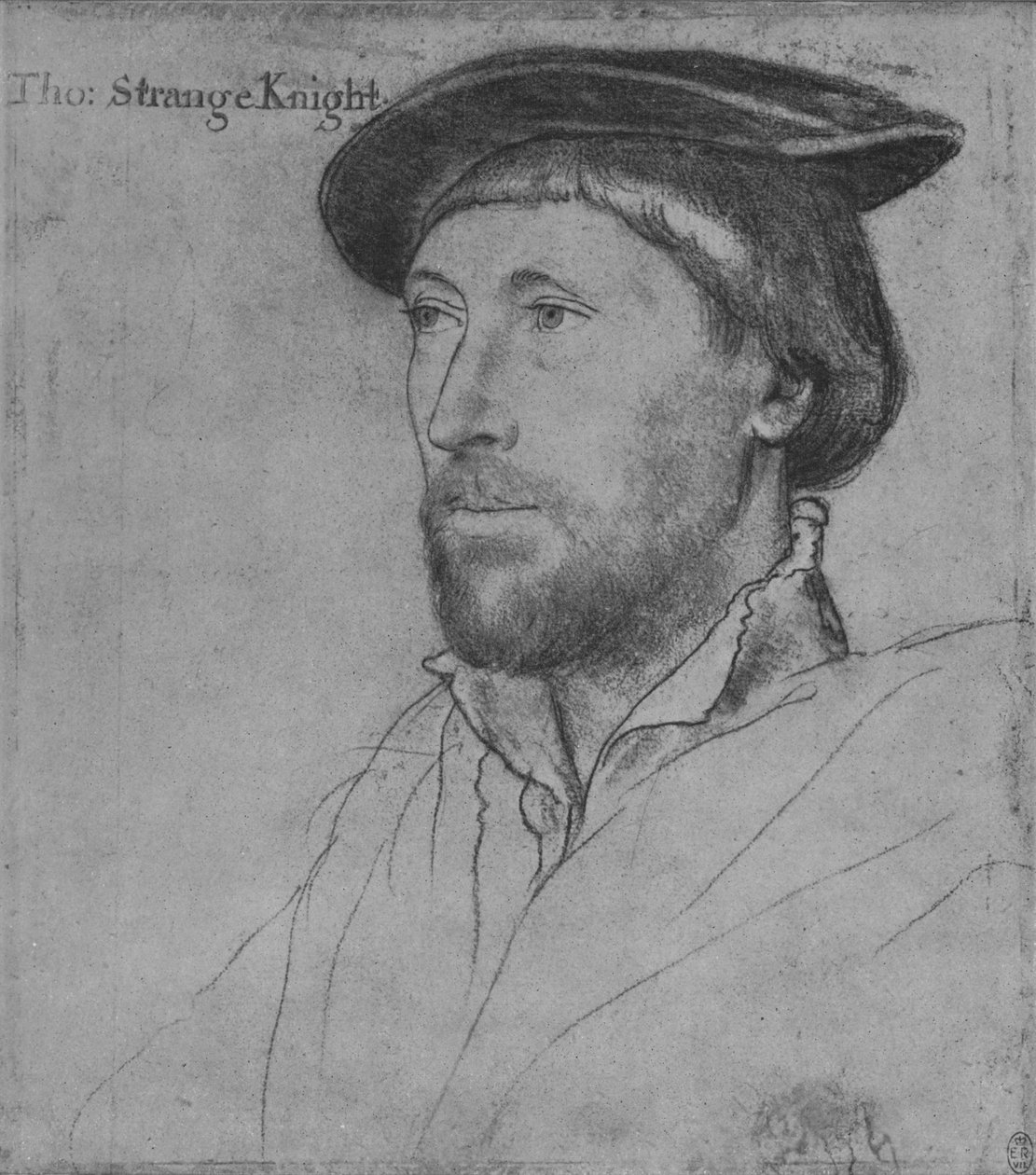 Sir Thomas Strange, c1536 1945 av Hans Holbein der Jüngere