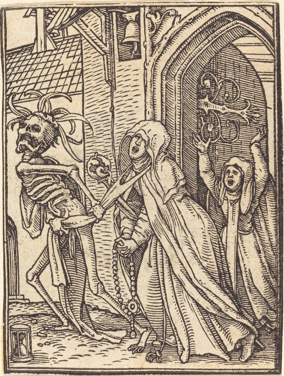 Abbedissen. av Hans Holbein der Jüngere