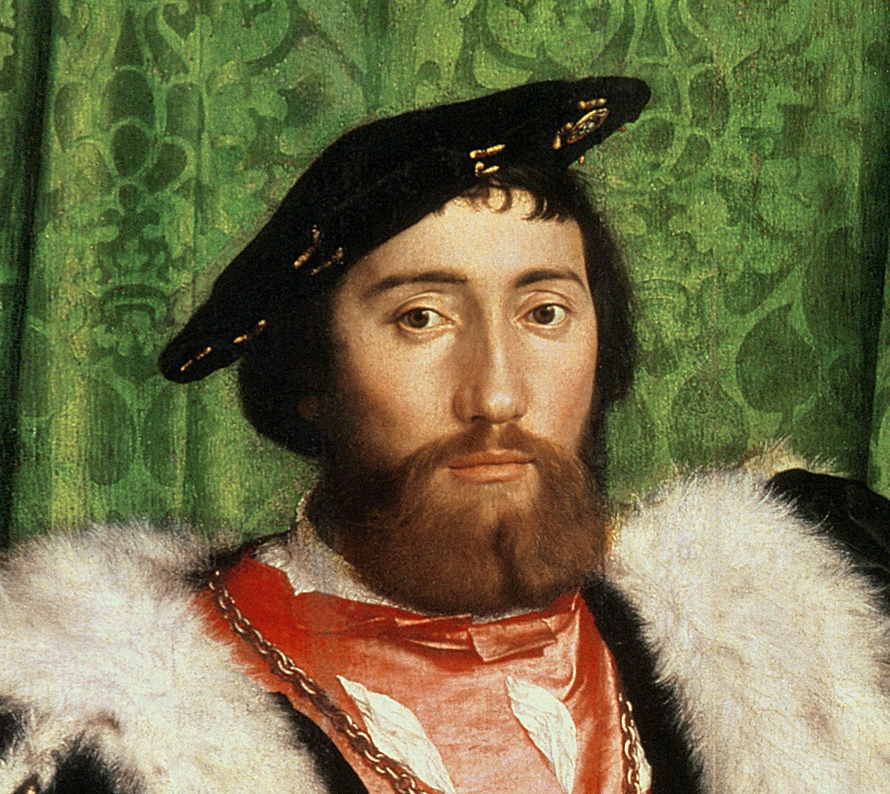 Ambassadørene, 1533 (detalj av 122676) av Hans Holbein der Jüngere