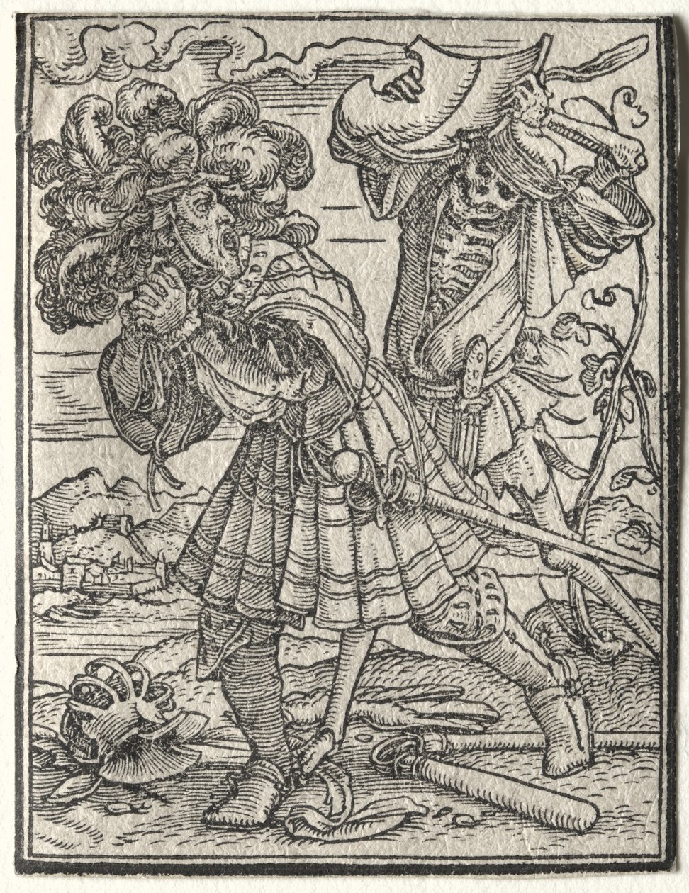 Dødedansen: Greven av Hans Holbein the Younger