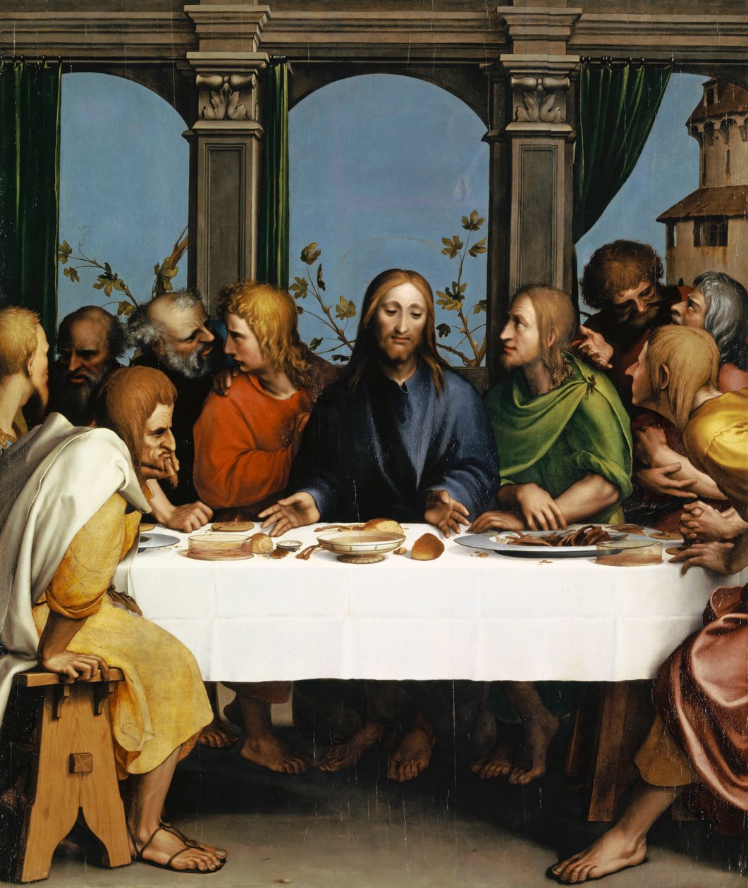 Nattverden, ca. 1527 av Hans Holbein der Jüngere