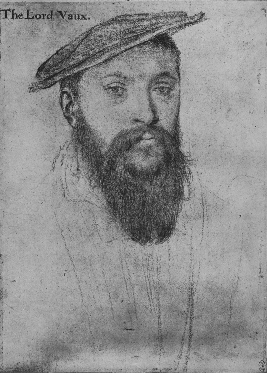 Thomas, Lord Vaux, c1536 1945 av Hans Holbein der Jüngere
